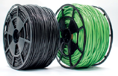 MACARRÓN DE ATADO ENPI EXTRA SUAVE 4 MM. NEGRO