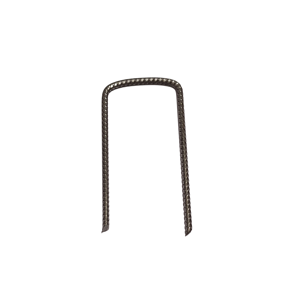 Grapas de Fijación – 15 × 8 × 15 cm, Ø 6 mm | Caja 100 uds.