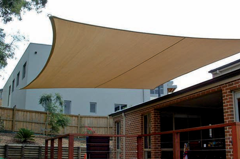 Malla Sombreadora 185 g/m²- Cuadrada Beige